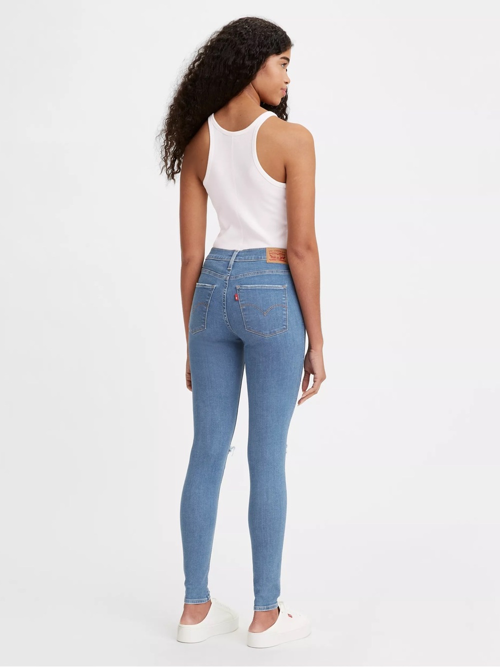 Levi's Women’s Light Blue Skinny High-Rise Jeans